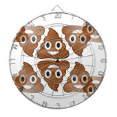 kack Emojis Dartscheibe (vorne)