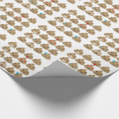kack Emojis Geschenkpapier (Ecke)