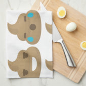 kack Emojis Handtuch (Viertel Falte)