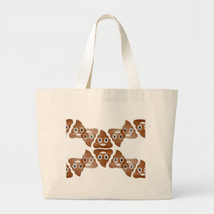 kack Emojis Jumbo Stoffbeutel