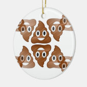 kack Emojis Keramikornament (Links)