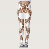 kack Emojis Leggings (Vorderseite)