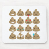 kack Emojis Mousepad (Vorne)