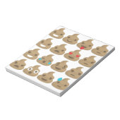 kack Emojis Notizblock (Rotiert)
