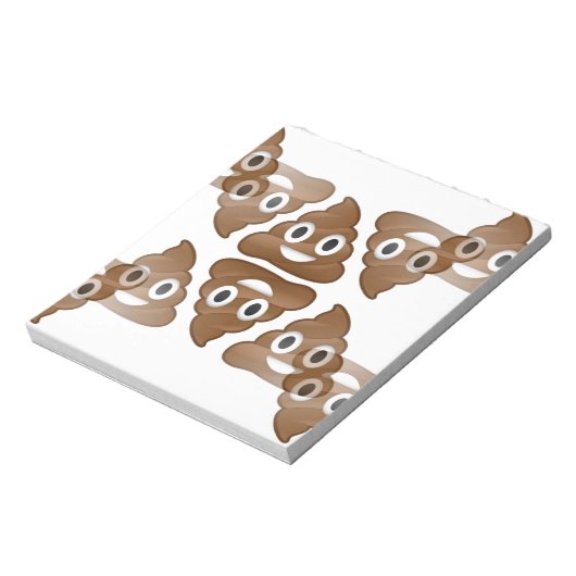 kack Emojis Notizblock (Rotiert)