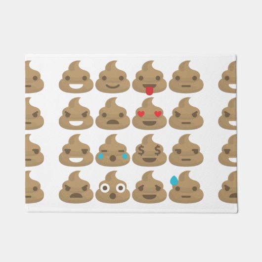 kack Emojis Türmatte (Vorderseite)