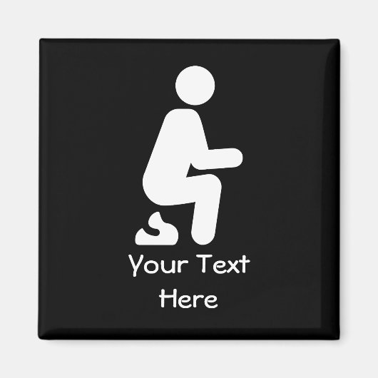 KACK Funny Customize Joke Magnet (Vorne)