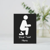 KACK Funny Customize Joke Postkarte (Stehend Vorderseite)