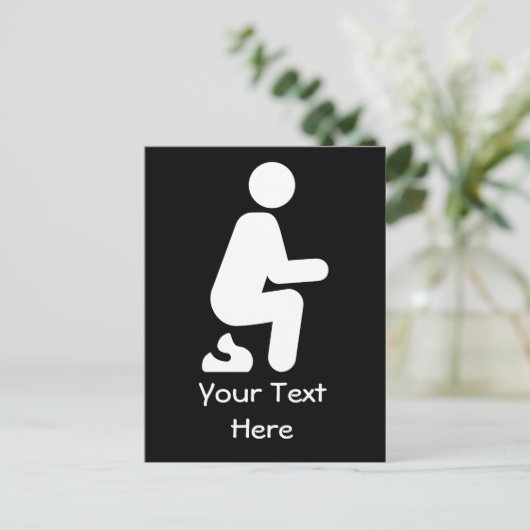 KACK Funny Customize Joke Postkarte (Stehend Vorderseite)