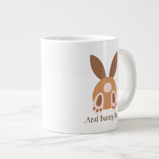 Kack Geschehnisse.....und sonnige Hintern! Jumbo-Tasse (Vorderseite Rechts)