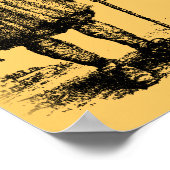 Kack Happens Funny Poster Sign (Ecke)