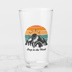 Kack im Wald Glas