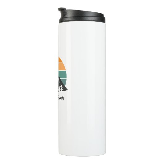 Kack im Wald Thermosbecher (Nach rechts gedreht)