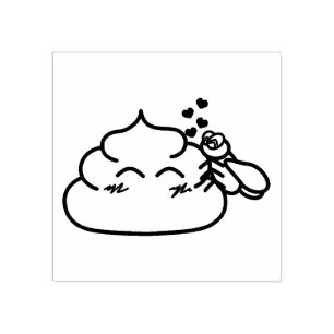 Kack in Liebe - Brootsch the PooPoo Gummistempel