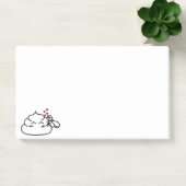 Kack in Liebe - Brootsch the PooPoo Post-it Klebezettel (Büro)