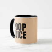 KACK JUICE FUNNY VATER COFFEE MUGS TASSE (Vorderseite Links)