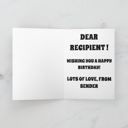 KACK lustiges Emoji Kindergeburtstag Party Karte (Innenseite)