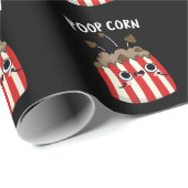 Kack Mais Funny Pop Mais Pun Dark BG Geschenkpapier (Rolleneckpunkt)