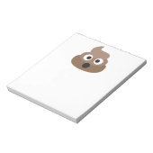 Kack Oh Emoji Notizblock (Rotiert)