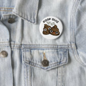 Kack Quiz Funny Poo Pun Button (Beispiel)