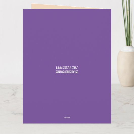 KACK SMILE FUNNY BIRTHDAY BIG GREETING CARD DANKESKARTE (Rückseite)