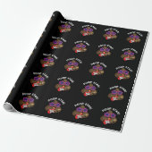 Kack Star Funny Pop Star Pun Dark BG Geschenkpapier (Ungerollt)