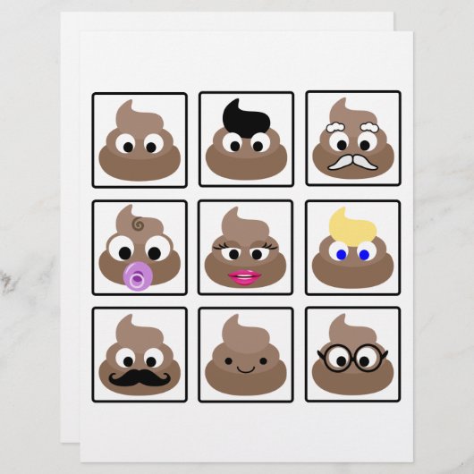 Kack viele Gesichter (Vorne/Hinten)