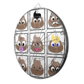 Kack viele Gesichter Dartscheibe (Vorderseite rechts)