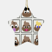 Kack viele Gesichter Keramik Ornament (Rechts)