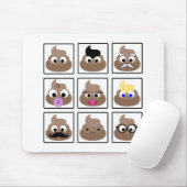 Kack viele Gesichter Mousepad (Mit Mouse)