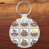 Kack viele Gesichter Schlüsselanhänger (Vorderseite)