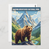 Kaçkar Mountains Nationalpark Türkei Postkarte (Vorne/Hinten)