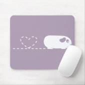 Kacken des Herz-Meerschweinchens Mousemat Mousepad (Mit Mouse)