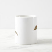 Kacken des Hundes Kaffeetasse (Mittel)
