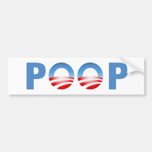 KACKEN Sie - AntiObama Autoaufkleber