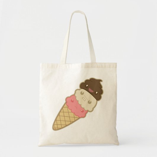 Kacken Sie auf Eiscreme Tragetasche (Vorne)