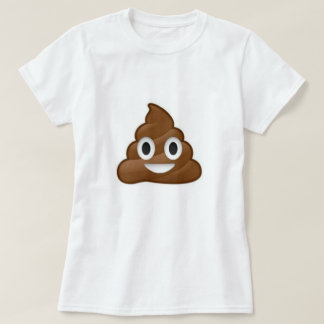 Kacken Sie Emoji Eiscreme-T-Shirt T-Shirt