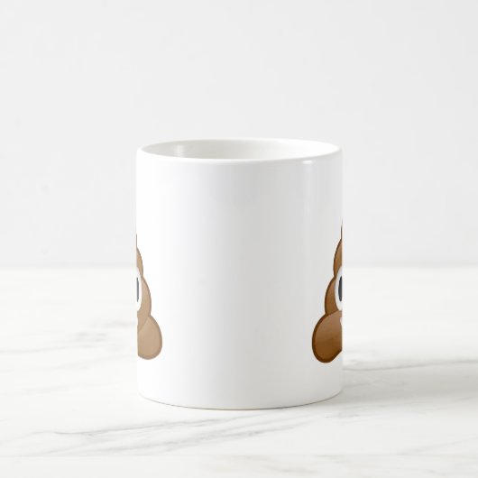 Kacken Sie emoji Kaffeetasse (Mittel)