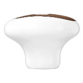 Kacken Sie Emoji Keramikknauf (Seitenansicht)