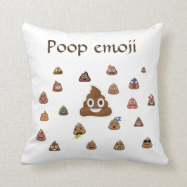 Kacken Sie Emoji Kissen