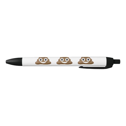Kacken Sie Emoji Stift (Unterseite)
