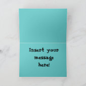 Kacken Sie Karte (Innenseite)