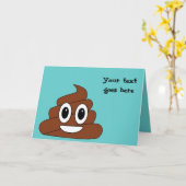 Kacken Sie Karte (Gelbe Blume)