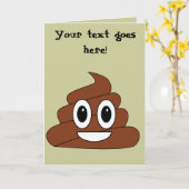 Kacken Sie Karte (Gelbe Blume)