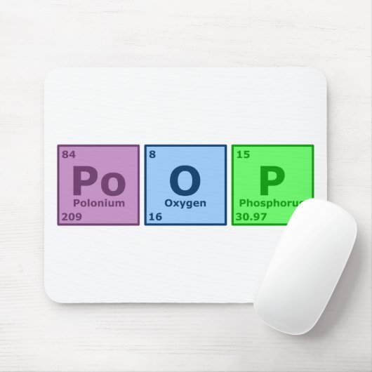 Kacken Sie Mousepad (Mit Mouse)