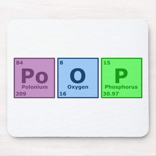 Kacken Sie Mousepad (Vorne)