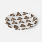 Kacken Sie! Pappteller (Schrägansicht)