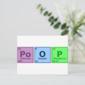 Kacken Sie Postkarte (Stehend Vorderseite)