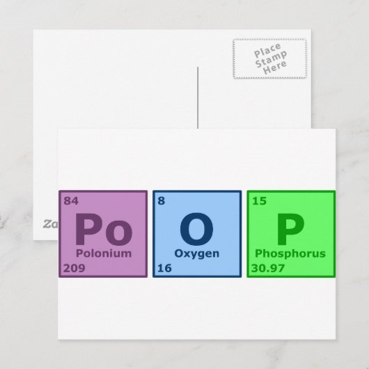 Kacken Sie Postkarte (Vorne/Hinten)