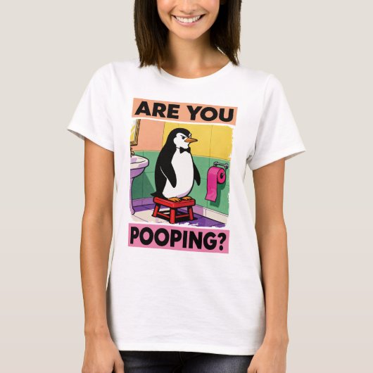 Kacken Sie? T-Shirt (Vorderseite)